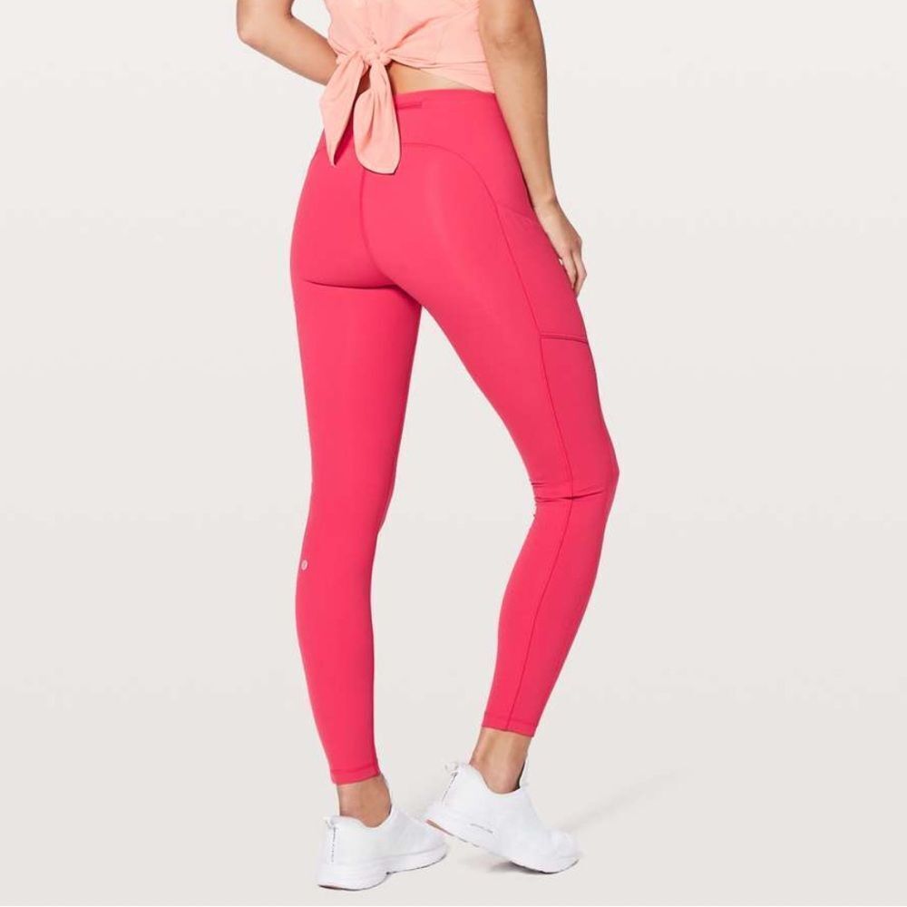 lululemon Speed Up Tights Luxtreme 28" Fuchsia Pink Sz6
